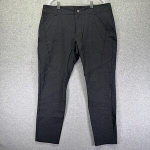 Kuhl Deceptr Pants Mens 36x32 Gray Stretch Chino Lightweight Travel Performance